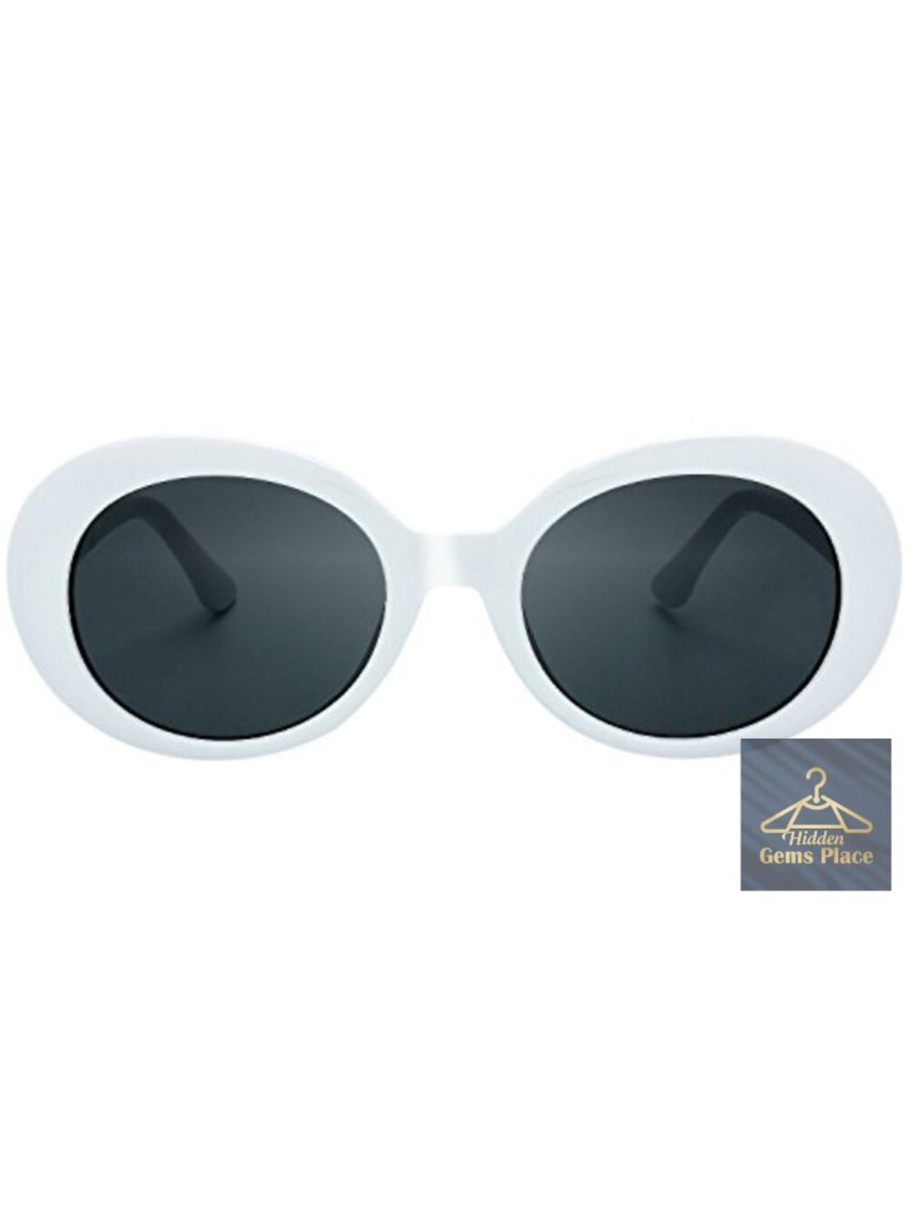 Retro Oval Sunglasses UV400 Protection Gift Boxed